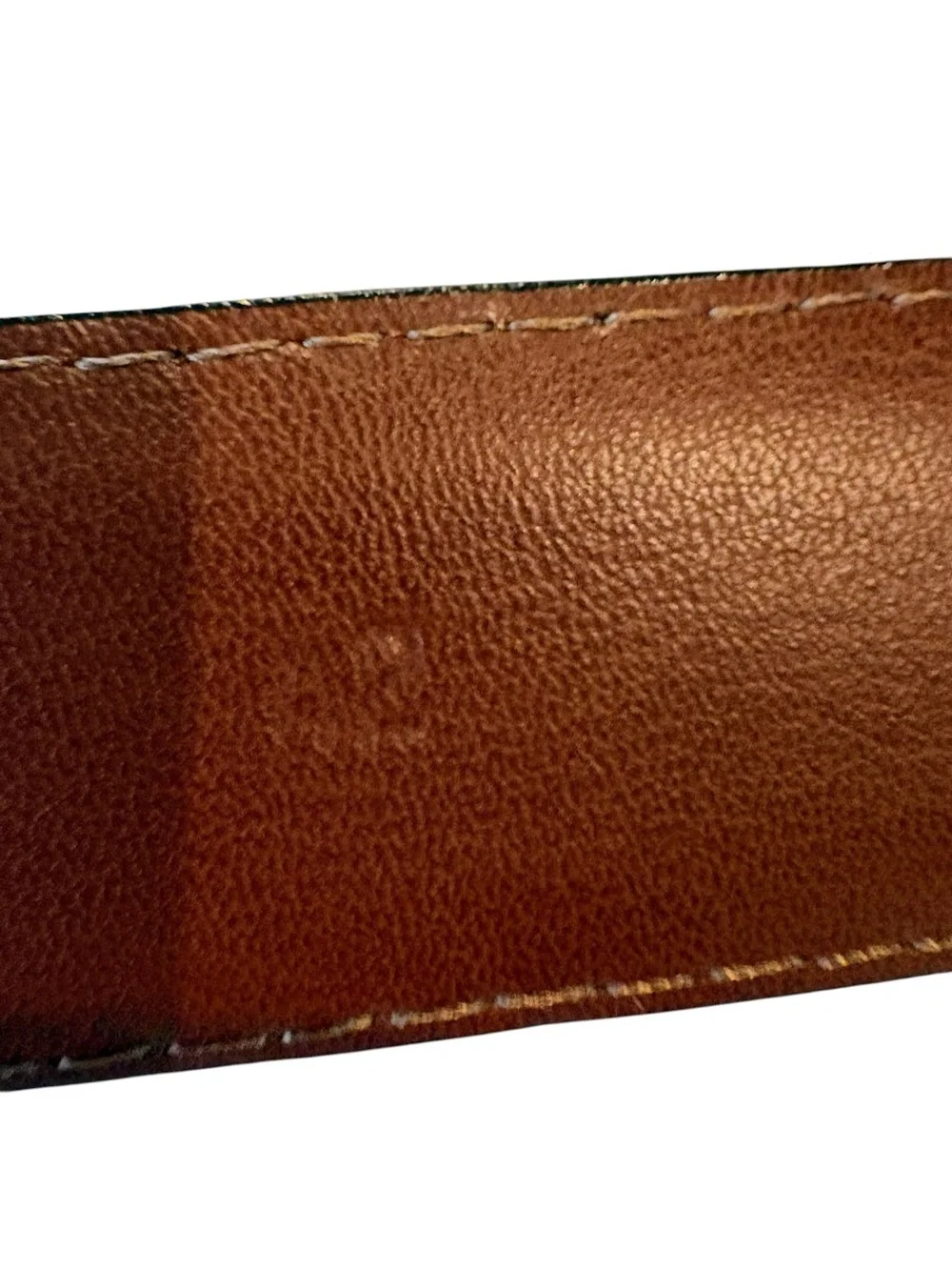 Torino Leather - European Sueded Calfskin Belt - Brown. Size 42